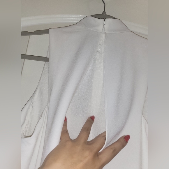 16. NWT HALSTON SLEEVELESS COWL NECK DRAPPED JUMPSUIT SIZE 2 - Picture 10 of 13